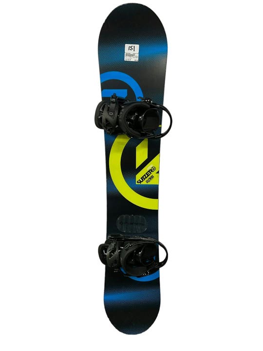 Used Nitro Subzero 151 Cm Men's Snowboard Combo