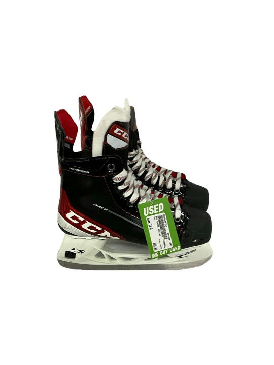 Used Ccm Jetspeed Shock Intermediate Ice Hockey Skates Size 6