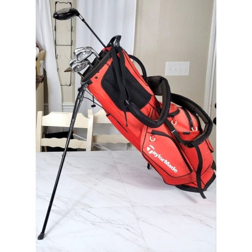 Taylormade Burner Golf Set (1/2" Longer) With Taylormade Golf Stand Bag