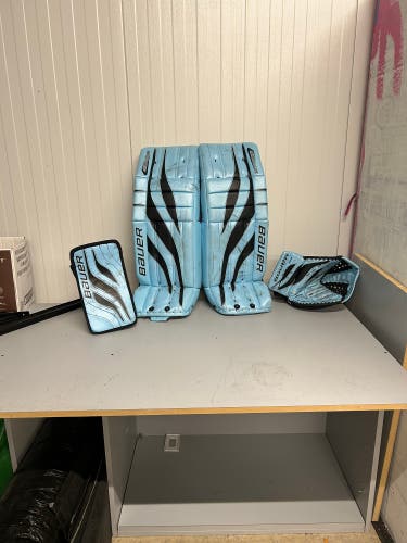 Bauer Reactor 6000 Full Set - Metallic Baby Blue ( Rare Set!)