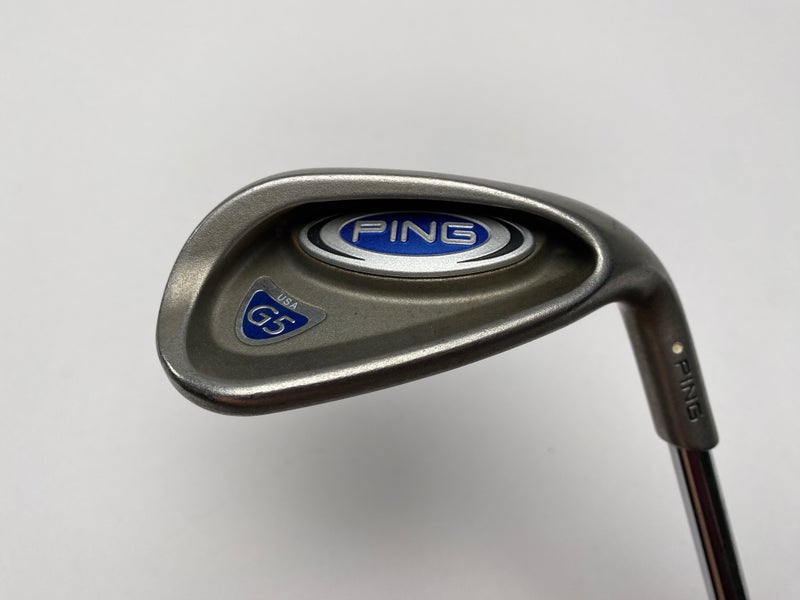Ping G5 Lob Wedge LW White Dot 3* Up Wedge Steel Mens RH
