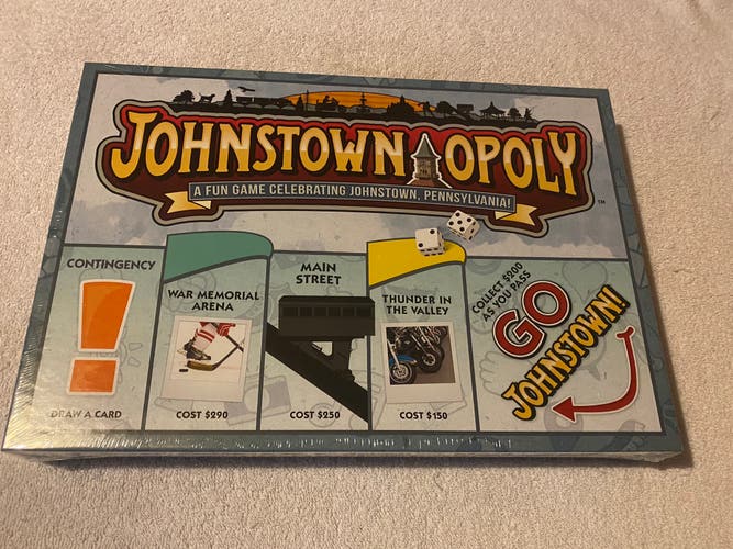 Johnstown Opoly Monopoly Board Game