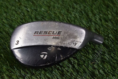 TAYLORMADE RESCUE MID 19 3 HYRBID HEAD ONLY ~ L@@K!!