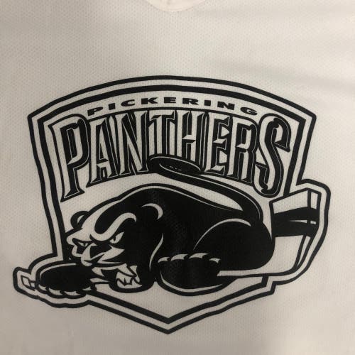 Pickering Panthers XXL white practice jersey