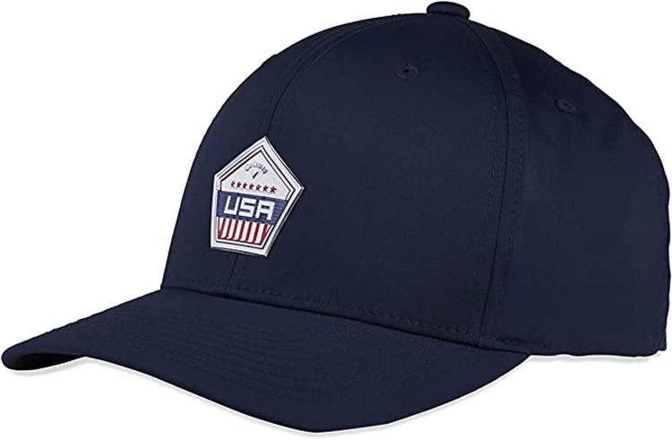 NEW 2023 Callaway Patriot USA Navy Adjustable Snapback Golf Hat/Cap