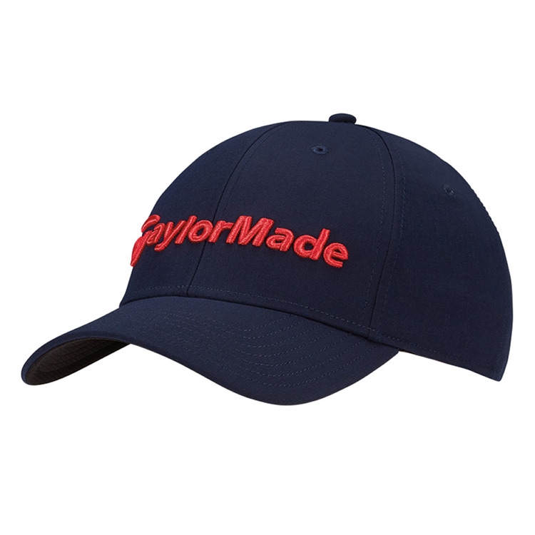 NEW TaylorMade Performance Seeker Navy/Red Adjustable Golf Hat/Cap