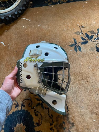 Used Bauer  NME IX Goalie Mask
