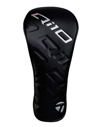 NEW TaylorMade Custom Qi10 Black/White Driver Golf Headcover