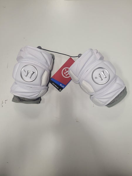 New Adult Medium Warrior Burn Pro Elbow Pads - white