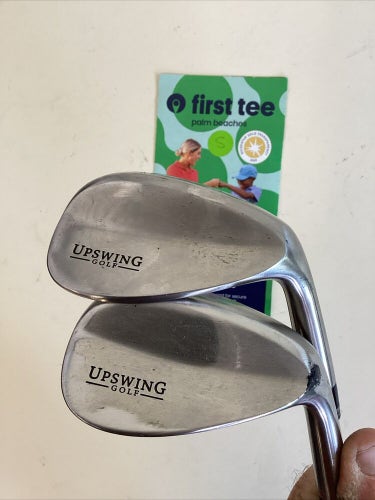 Upswing Golf Wedge Set 52*-GW And 56*- SW With Steel Shafts
