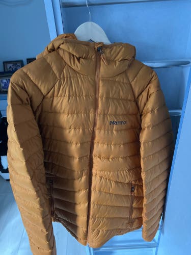 Orange Used Large Marmot Jacket