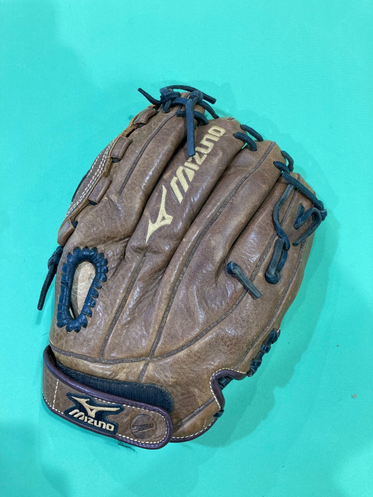 Used Mizuno MVP Left Hand Throw Outfield Baseball Glove 12"