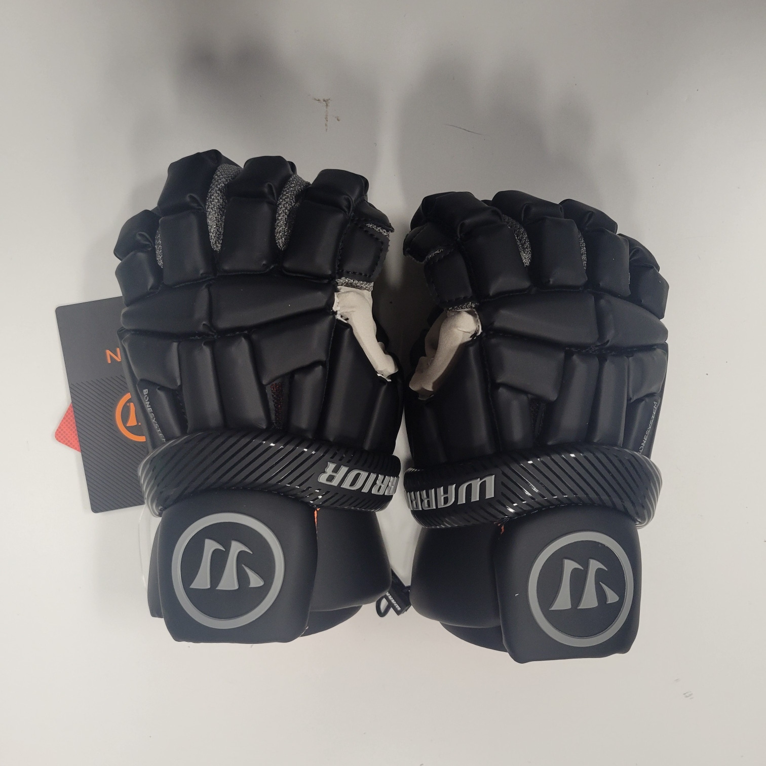 New Warrior Burn Lacrosse Gloves Medium Black - 23' Model
