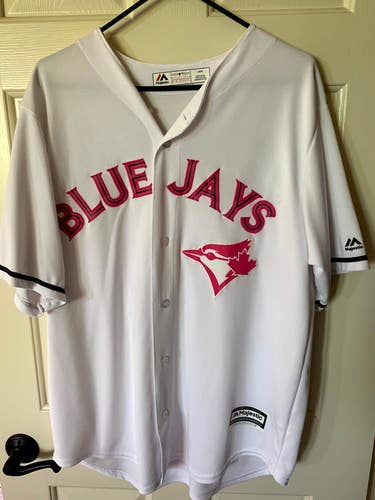 MLB Toronto Blue Jays #20 Josh Donaldson Mother's Day Jersey