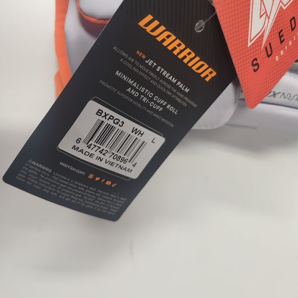 Warrior Lacrosse Gloves | Used And Clearance