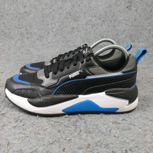 Puma Mens X Ray 2 Square Nightfall Boys Shoes Size 7Y Youth Sneakers Black Blue