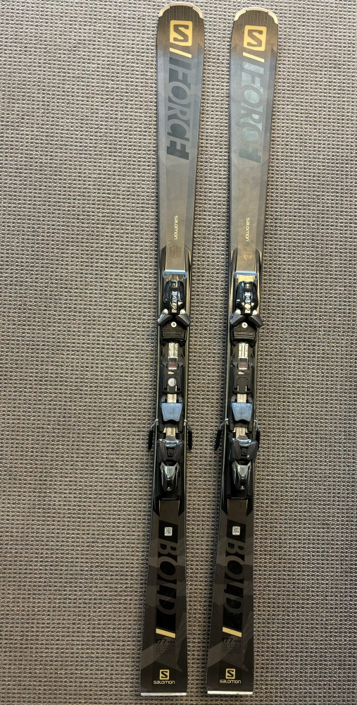 Salomon S/Force Bold 177cm skis with X12 Bindings