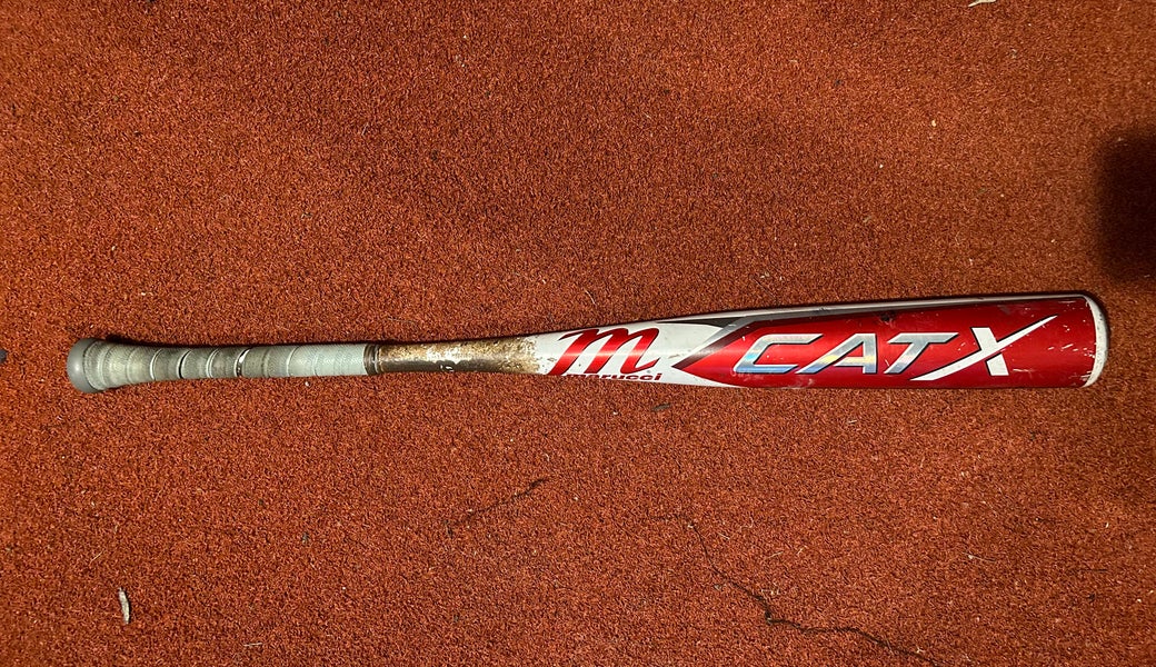 Used BBCOR Certified 2023 Marucci Alloy CAT X Bat (-3) 28 oz 31"