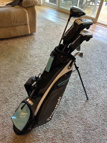 Taylormade Rory Junior Golf Set Complete w/ Bag Age 8 Plus LH w/ Headcovers