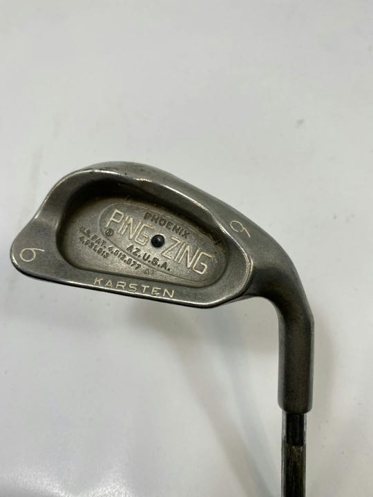 Used Ping Karsten 6 Iron Steel Regular Golf Individual Irons