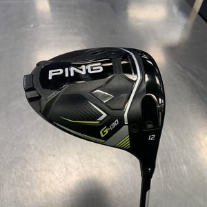 Used Ping G430 Max 12.0 Degree Stiff Flex Graphite Shaft Drivers