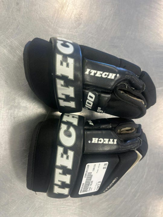 Used Itech Hg100 9" Hockey Gloves