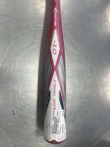 Used Easton Pink Saphire 24" -10 Drop Fastpitch Bats