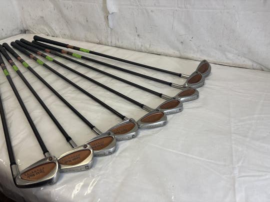 Used Taylormade Burner Oversize 3i-sw Regular Flex Graphite Shaft Golf Iron Set Irons