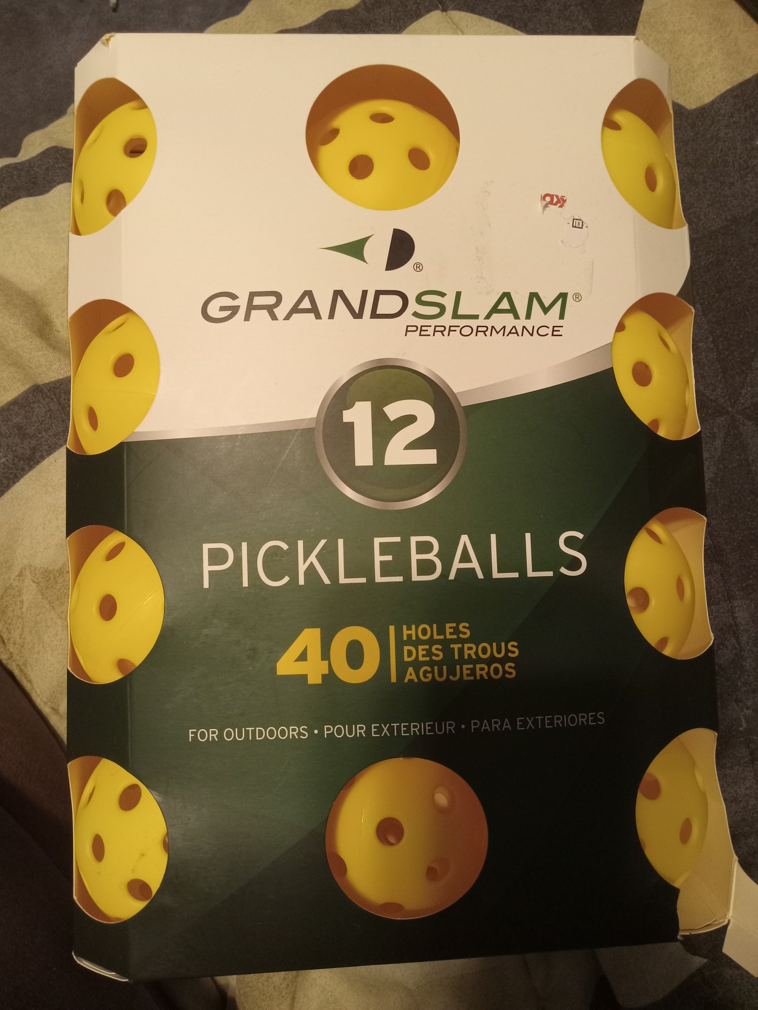 New Pickleballs 12 Pack (1 Dozen)