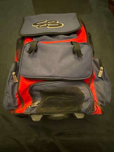 Used Boombah Wheeled Superpack Bat Bag