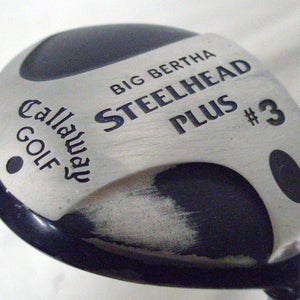 Callaway Big Bertha Steelhead Plus 3 Wood (Graphite LADY GEMS) 3w Fairway Golf
