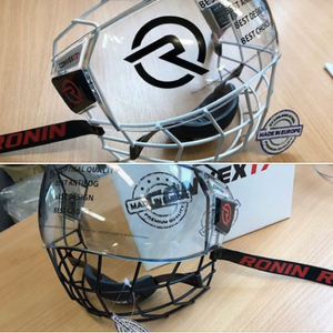 Ronin MK5-X JUNIOR SHIELD (CE Certified) - NEW!!! (No helmet included) WHITE Cage