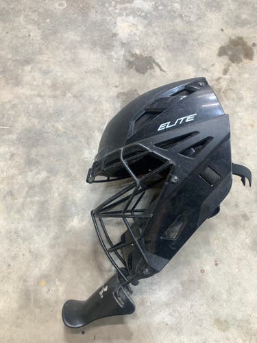 baseball- Used Easton Elite Catcher's Mask size 6-1/2 - 7-1/2 with throat guard