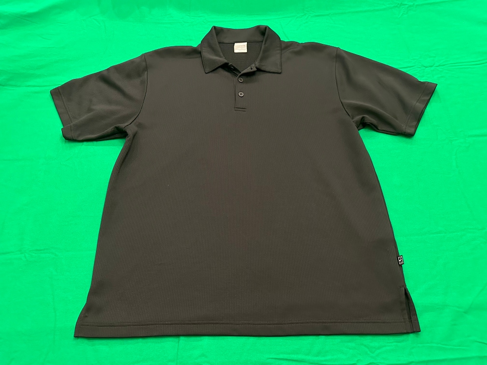 Nike Fit Dry Men’s Textured Black Polo