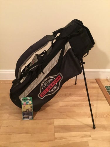 Callaway Big Bertha Stand Golf Bag with 4-way Dividers & Rain Cover