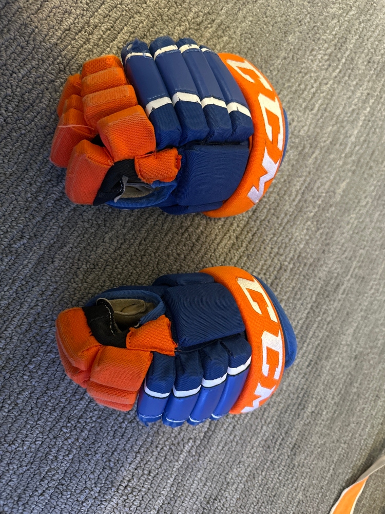 CCM Gloves 10” Orange/Blue