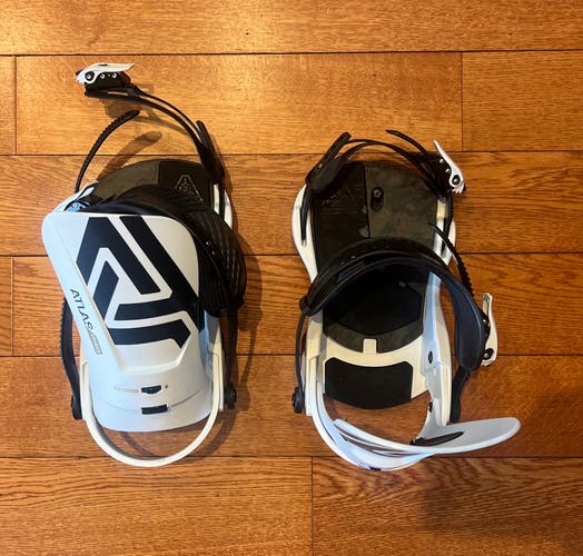 Men's Medium  All Mountain Atlas pro Snowboard Bindings