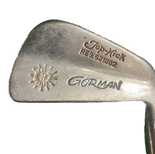 Gorman Golf Top Kick 1 Iron 27th Year Seal Of Quality RH Stiff Steel 40" Rare
