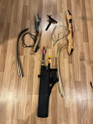 Two Compound bows
