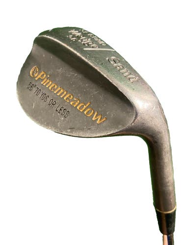 Pinemeadow Golf Sand Wedge 56 Degrees RH Regular Steel 35.5 Inches Second SW