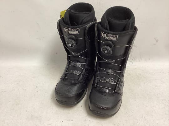 Used Ride Anthem Boa Coiler Senior 10 Men's Snowboard Boots