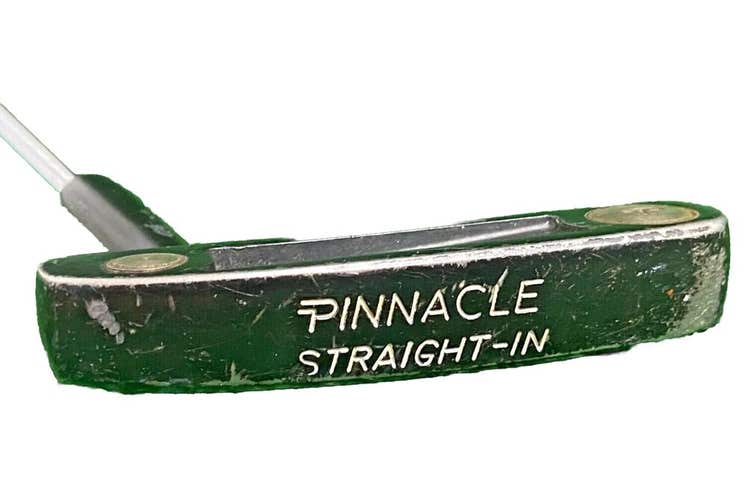 Pinnacle Golf Straight-In Putter Right-Hand Steel 34.5 Inches With Original Grip