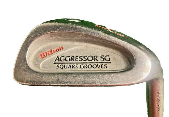 Wilson Aggressor Square Grooves Sand Wedge RH Stiff Steel 36" Factory Grip