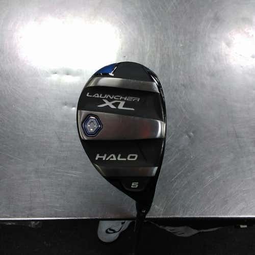 Used Cleveland Launcher Halo 5 Hybrid Regular Flex Graphite Shaft Hybrid Clubs