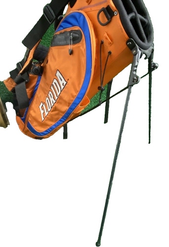 Nike Golf Stand Bag Florida Gators Orange Blue 5-Way Dual Straps Light Good Legs