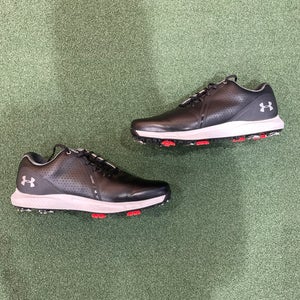 Black Used Men's Size 11 Under Armour Golf Shoes
