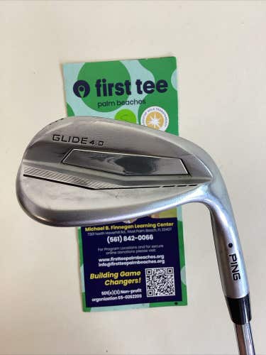 Ping Glide 4.0 Black Dot SW 56* Sand Wedge With Project X 6.0 Stiff Steel Shaft