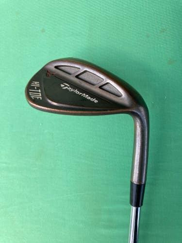 Used Men's TaylorMade Hi-Toe Right Handed Wedge Wedge Flex 54 Degree Steel Shaft