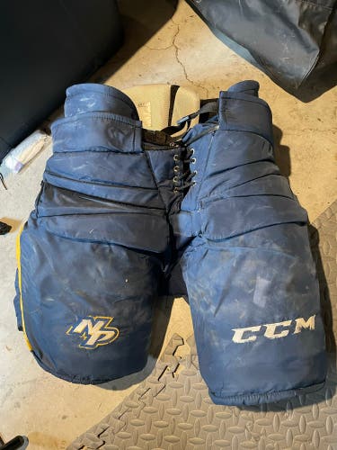 Used XL CCM Pro Stock HPG 14A Hockey Goalie Pants