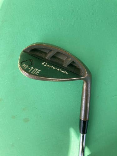 Used Men's TaylorMade Hi-Toe Right Handed Wedge Wedge Flex 58 Degree Steel Shaft